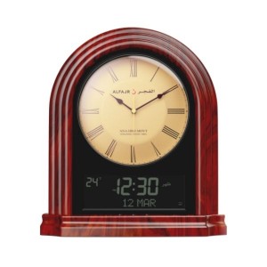 Al-Fajr Azan Classic Table Clock CA-21